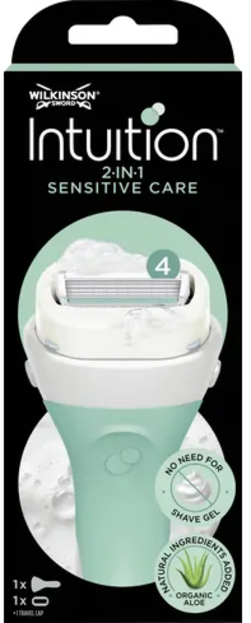 Intuition Sensitive Care Rasierer mit 1 Klinge - 1 Stk
