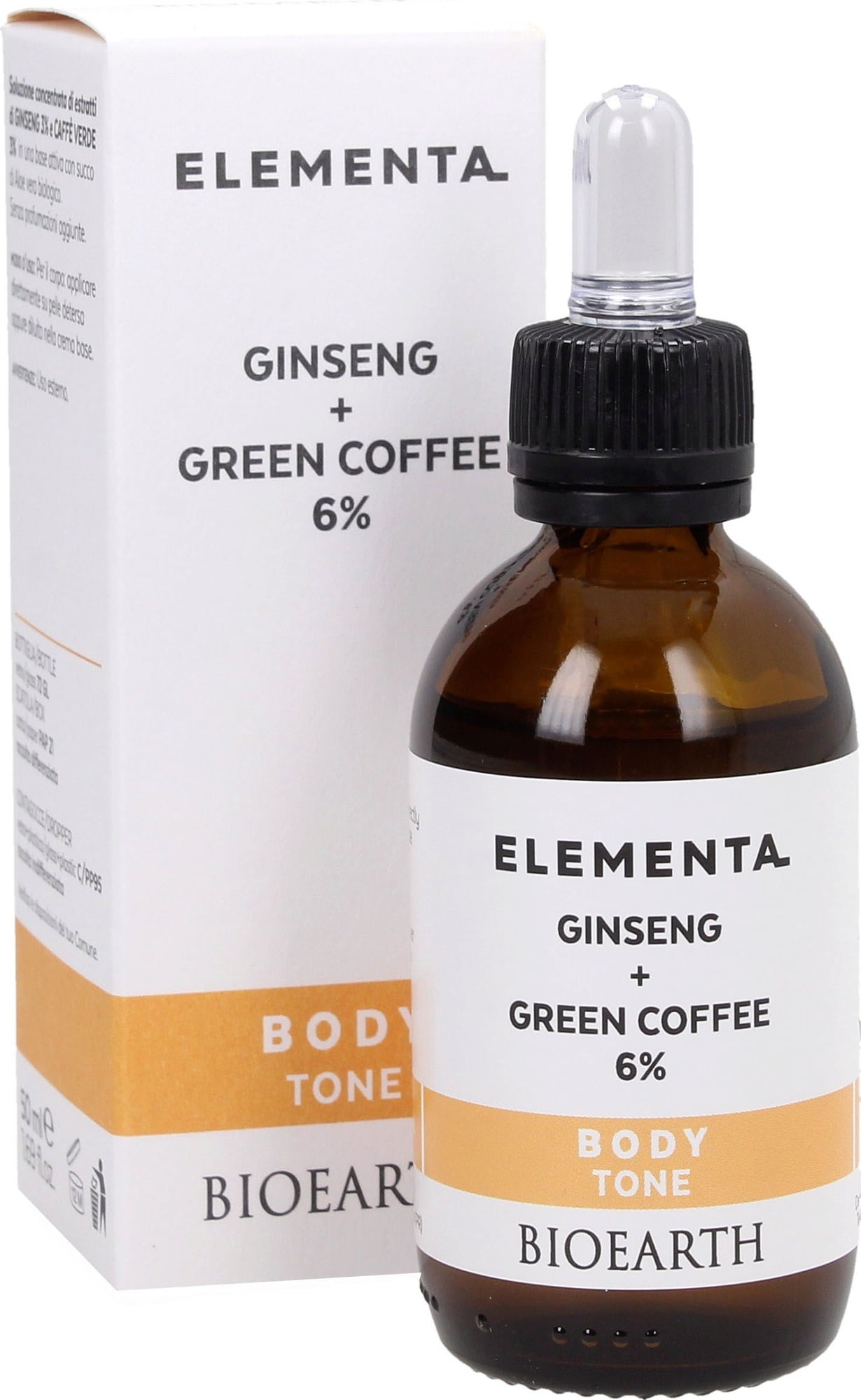 ELEMENTA BODY TONE Ginseng + Grüner Kaffee 6% - 50 ml