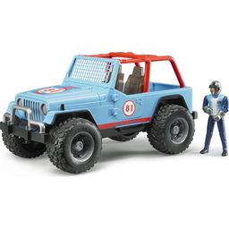 Jeep Cross Country Racer blau mit Rennfahrer - 1 Stk