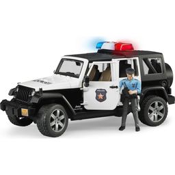 Jeep Wrangler Unlimited Rubicon Polizeifahrzeug mit Polizist