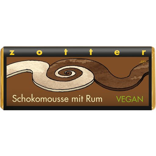 Zotter Schokolade Bio Schokomousse mit Rum