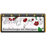 Zotter Schokolade Bio Kirschschnaps mit Marzipan