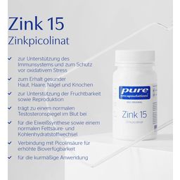Pure Encapsulations Zink 15 - 180 Kapseln