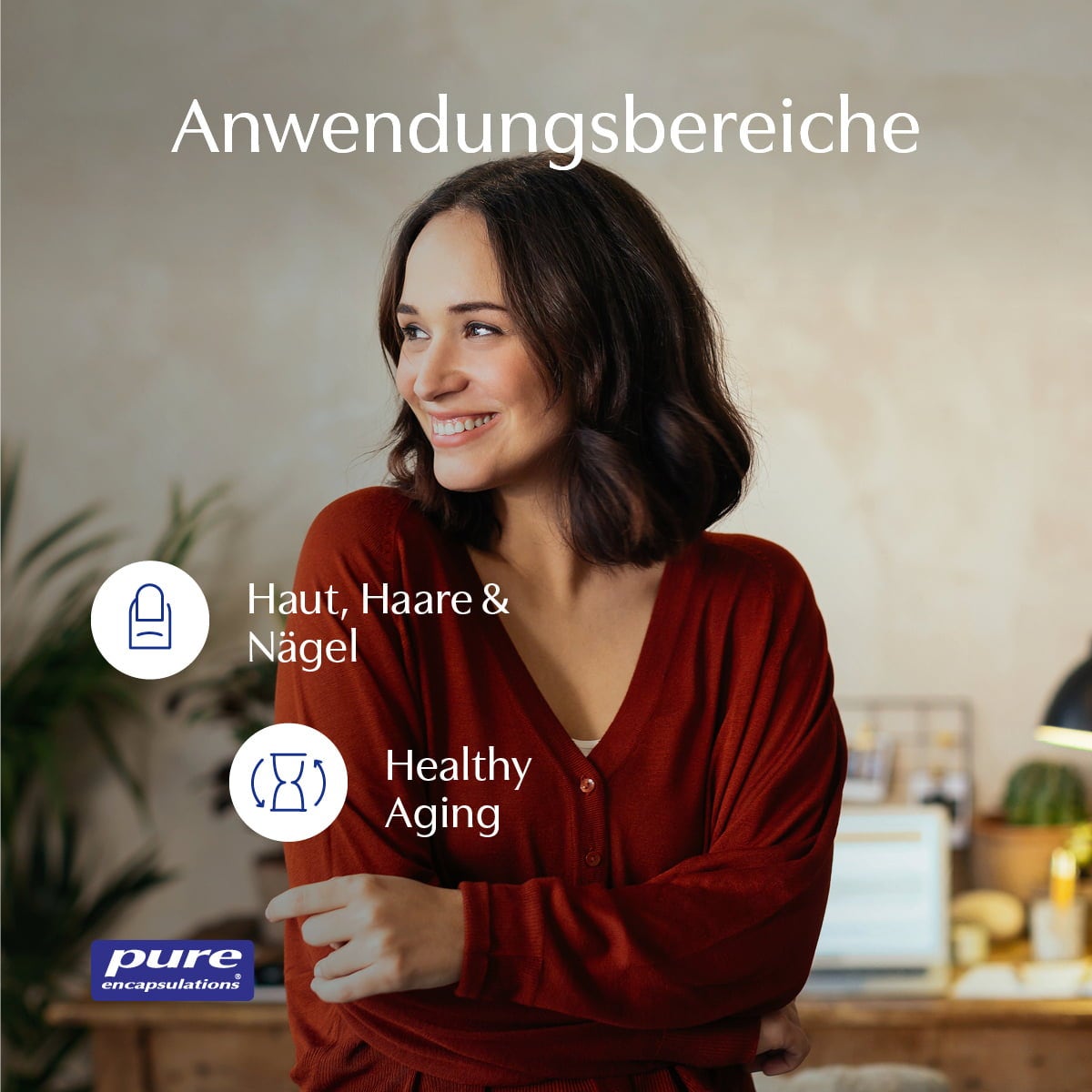 Pure Encapsulations Haut-Haare-Nägel - 180 Kapseln