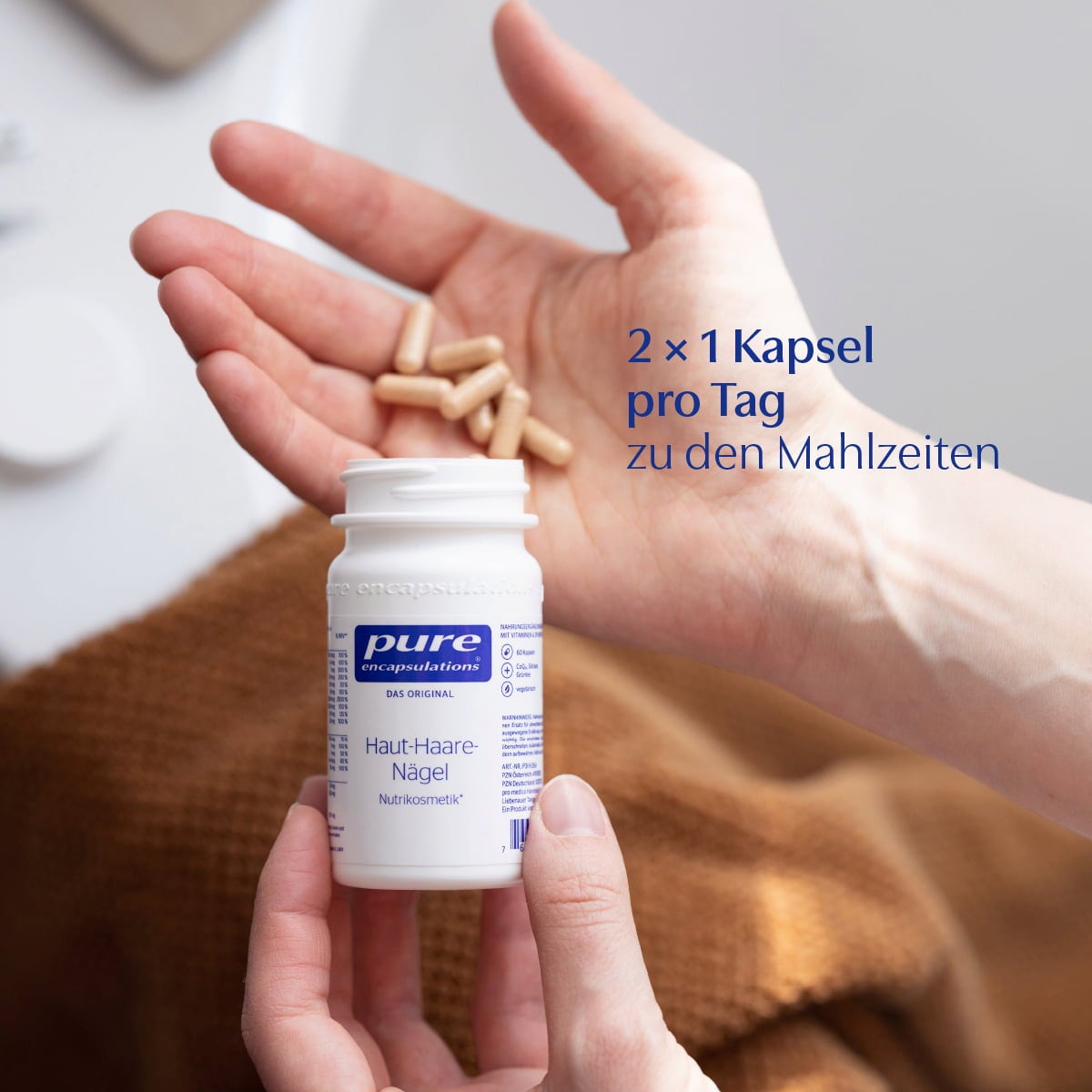 Pure Encapsulations Haut-Haare-Nägel - 180 Kapseln