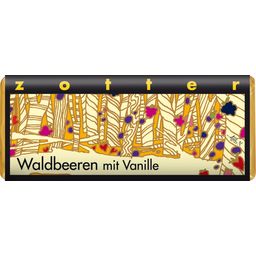 Zotter Schokolade Bio Waldbeeren mit Vanille - 70 g
