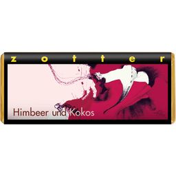 Zotter Schokolade Bio Himbeer & Kokos - 70 g