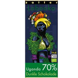 Zotter Schokolade Bio Labooko 70% Uganda
