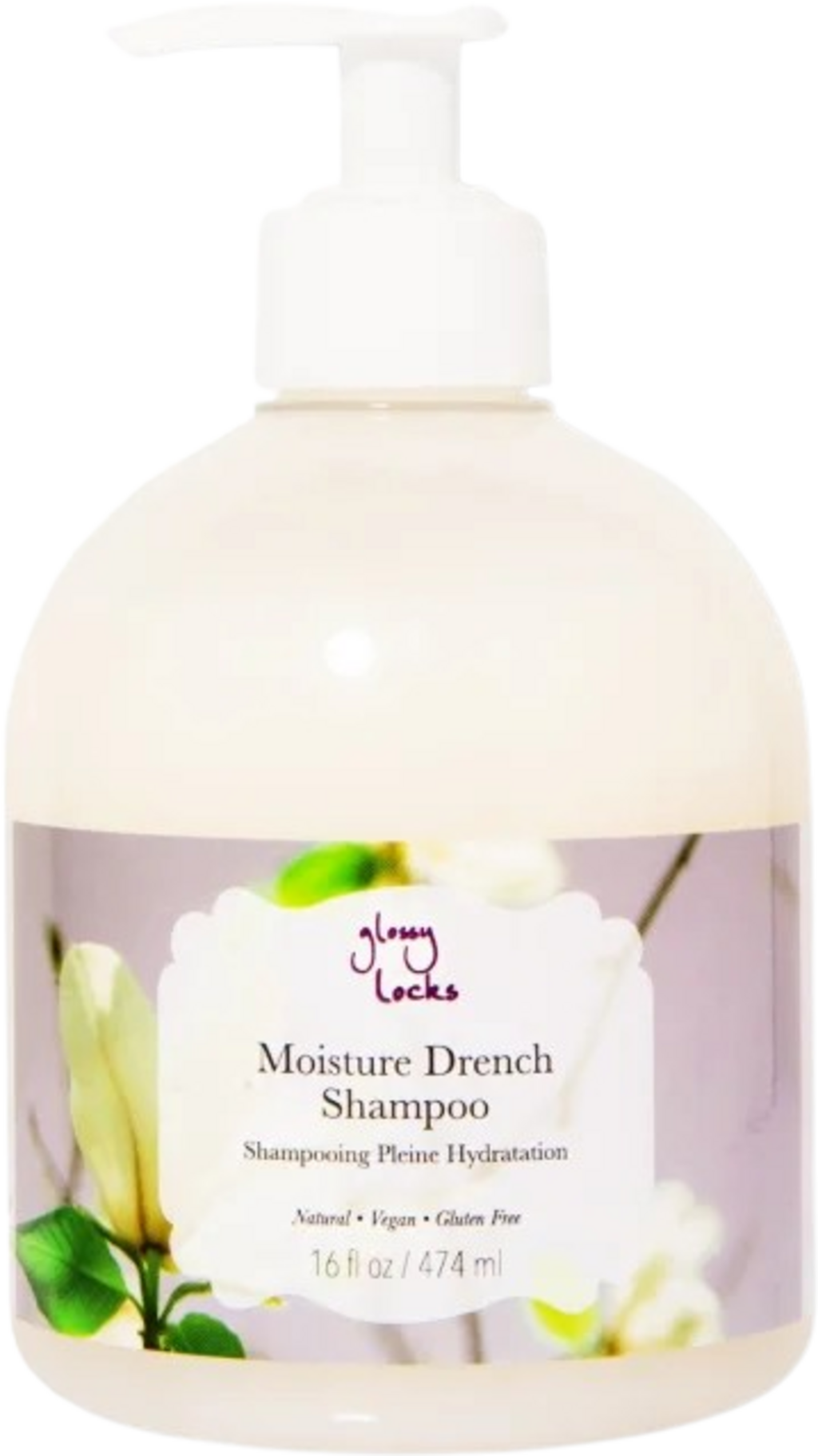 Glossy Locks Moisture Drench Shampoo, 474 ml