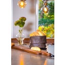 Dutchdeluxes Brotkorb aus Leder - vintage brown