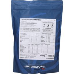 Natural Power 5 Komponenten Protein 1000g - Vanille