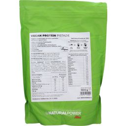 Natural Power Vegan Protein 1000g - Pistazie