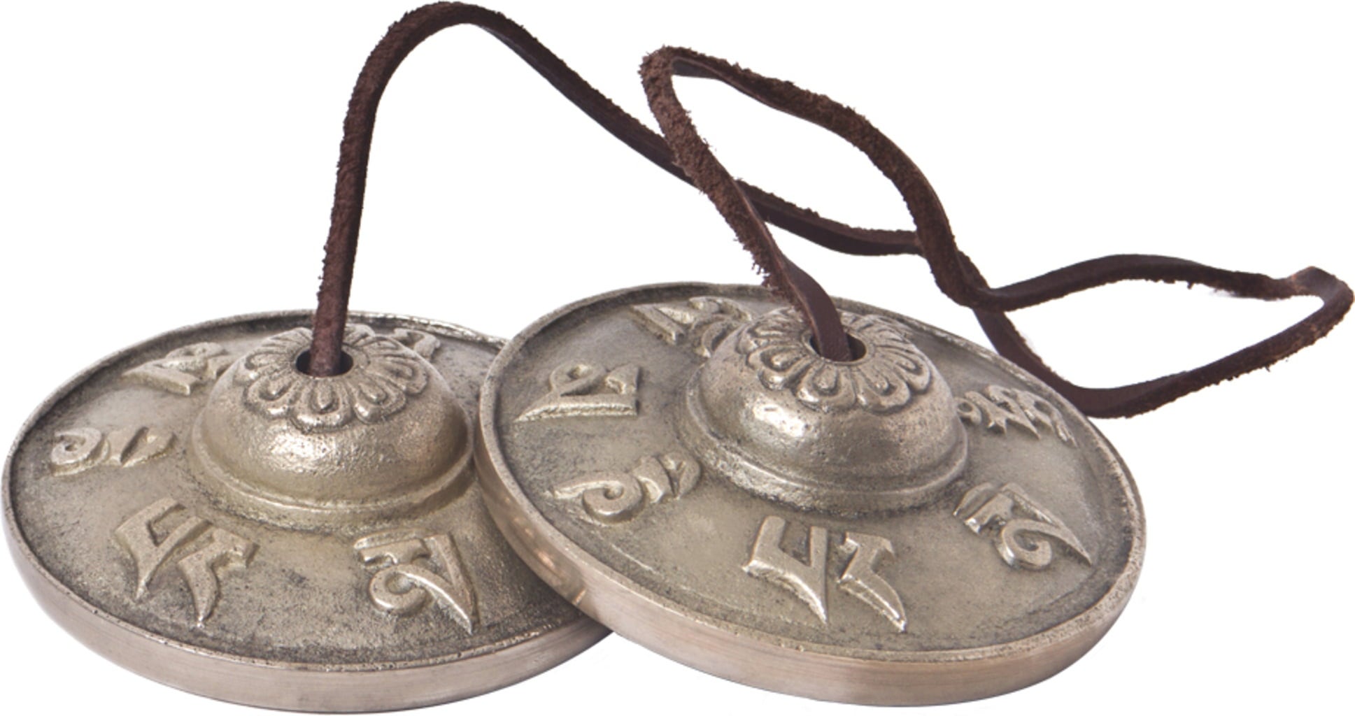 Bitto Zimbeln mit Mantra "Om Mani Padme Hum"