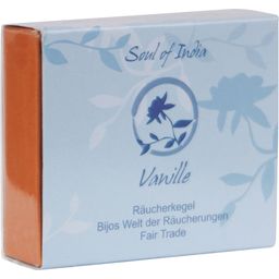 Soul of India Räucherkegel Vanille FAIR TRADE - 1 Box