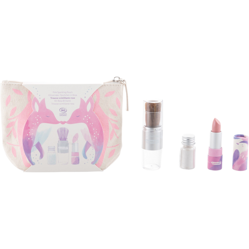 namaki Pink Fox Sparkling Pouch - 1 Set