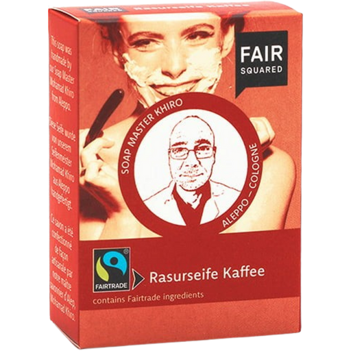 FAIR Squared Shaving Soap Coffee - 80 g
