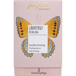 farfalla Sanftes Peeling Grapefruit - 10 x 7 ml