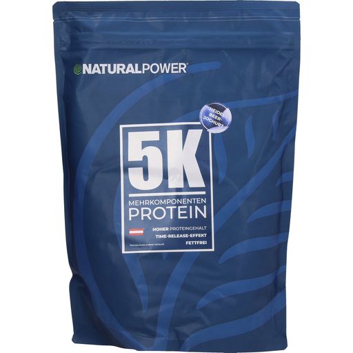 Natural Power 5 Komponenten Protein 1000g - Heidelbeere-Joghurt