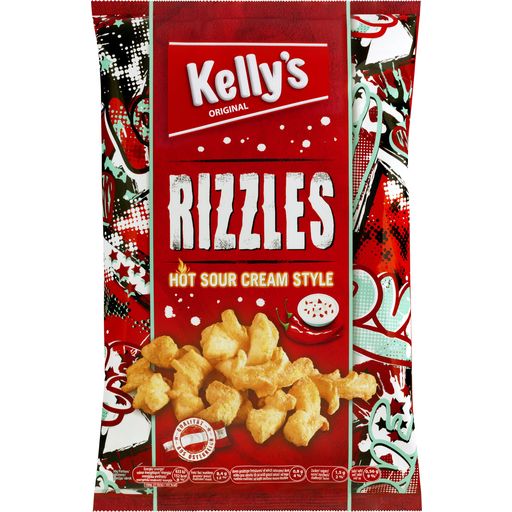 Kelly´s Rizzles Hot Sour Cream Style - 70 g