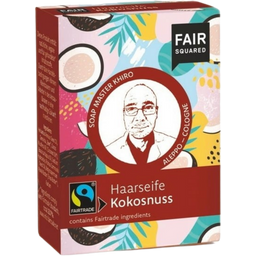 Fairtrade Jubiläums Haarseife Kokosnuss - 80 g