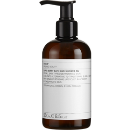 Evolve Organic Beauty Super Berry Bath & Shower Oil - 250 ml