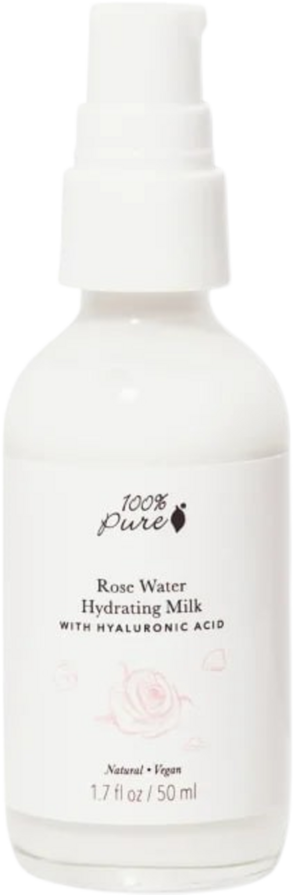 100% Pure Rose Water Hydrating Milk - 50 ml