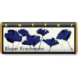 Zotter Schokolade Bio Blauer Krachmohn - 70 g