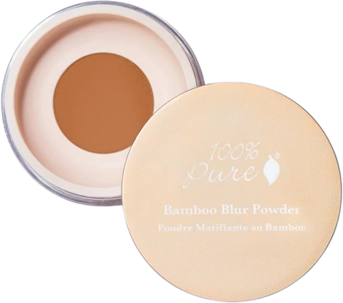 100% Pure Bamboo Blur Powder - Tan