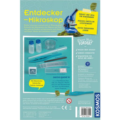 Entdecker-Mikroskop - Das Starter-Set für Natur-Forscher - 1 Stk