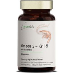 NeuroLab® Vital Omega 3 - Krillöl - 60 Kapseln