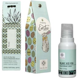 Kleiner Gruß mit Aloe Vera Hand & Body Lotion - Happy Easter