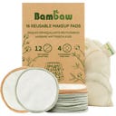 Bambaw Wiederverwendbare Make-up Entfernerpads - 16 Stk
