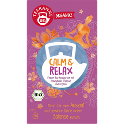 TEEKANNE Bio Calm & Relax - 20 Doppelkammerbeutel