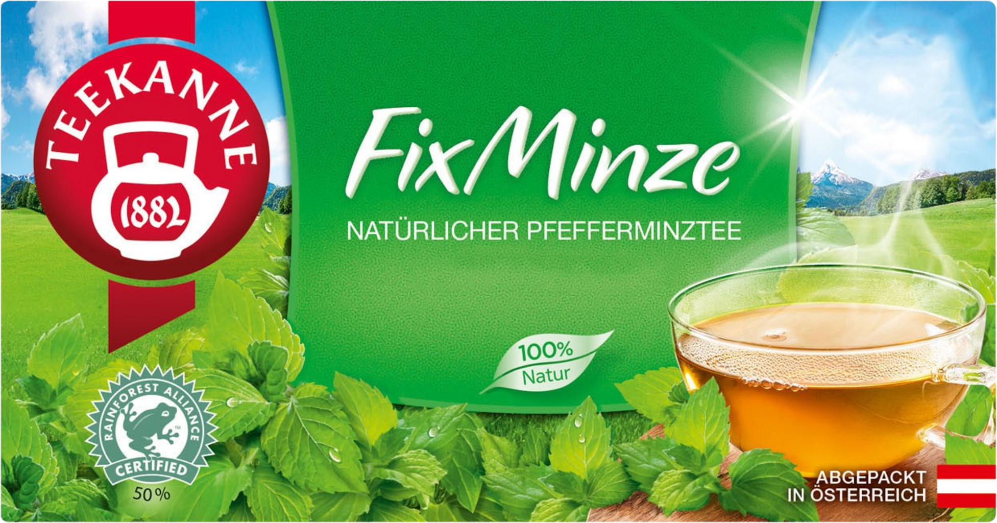 TEEKANNE FixMinze - 20 Doppelkammerbeutel