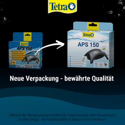 Tetra Aquariumluftpumpe schwarz - 150