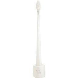 Natural Family CO. Bio Toothbrush & Stand - Ivory Desert