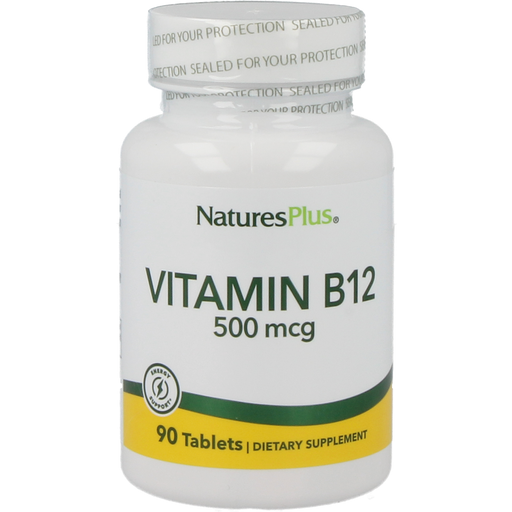 NaturesPlus® Vitamin B12 500 mcg - 90 Tabletten