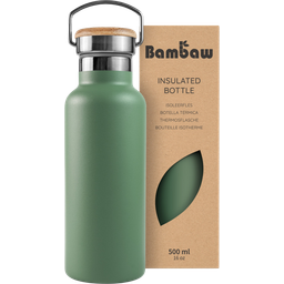 Bambaw Thermosflasche aus Edelstahl 500 ml - Sage Green