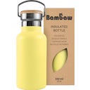 Bambaw Thermosflasche aus Edelstahl 350 ml - Yellow Beam