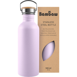 Bambaw Edelstahlflasche 500 ml - Lavender Haze