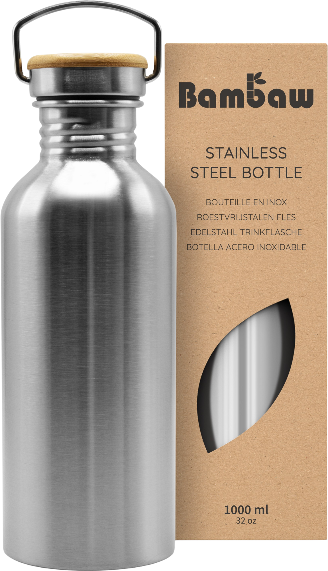 Bambaw Edelstahlflasche 1000 ml