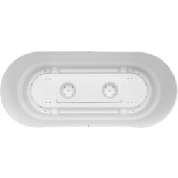 elho greenville Pflanzgefäß 80 cm rollen - weiss