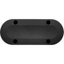 elho greenville Pflanzgefäß 80 cm rollen - schwarz