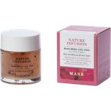 Bioearth NATURE INFUSION Gelmaske Rose & Hibiskus