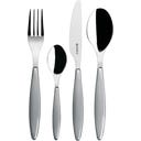 guzzini Besteckset FEELING, 24-teilig - Hellgrau