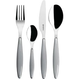 guzzini Besteckset FEELING, 24-teilig - Hellgrau