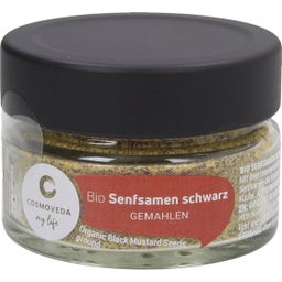 Cosmoveda Senfsamen schwarz gemahlen Bio - 35 g