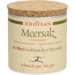Khoysan Meersalz mit Bio Knoblauch & Petersilie - 200 g