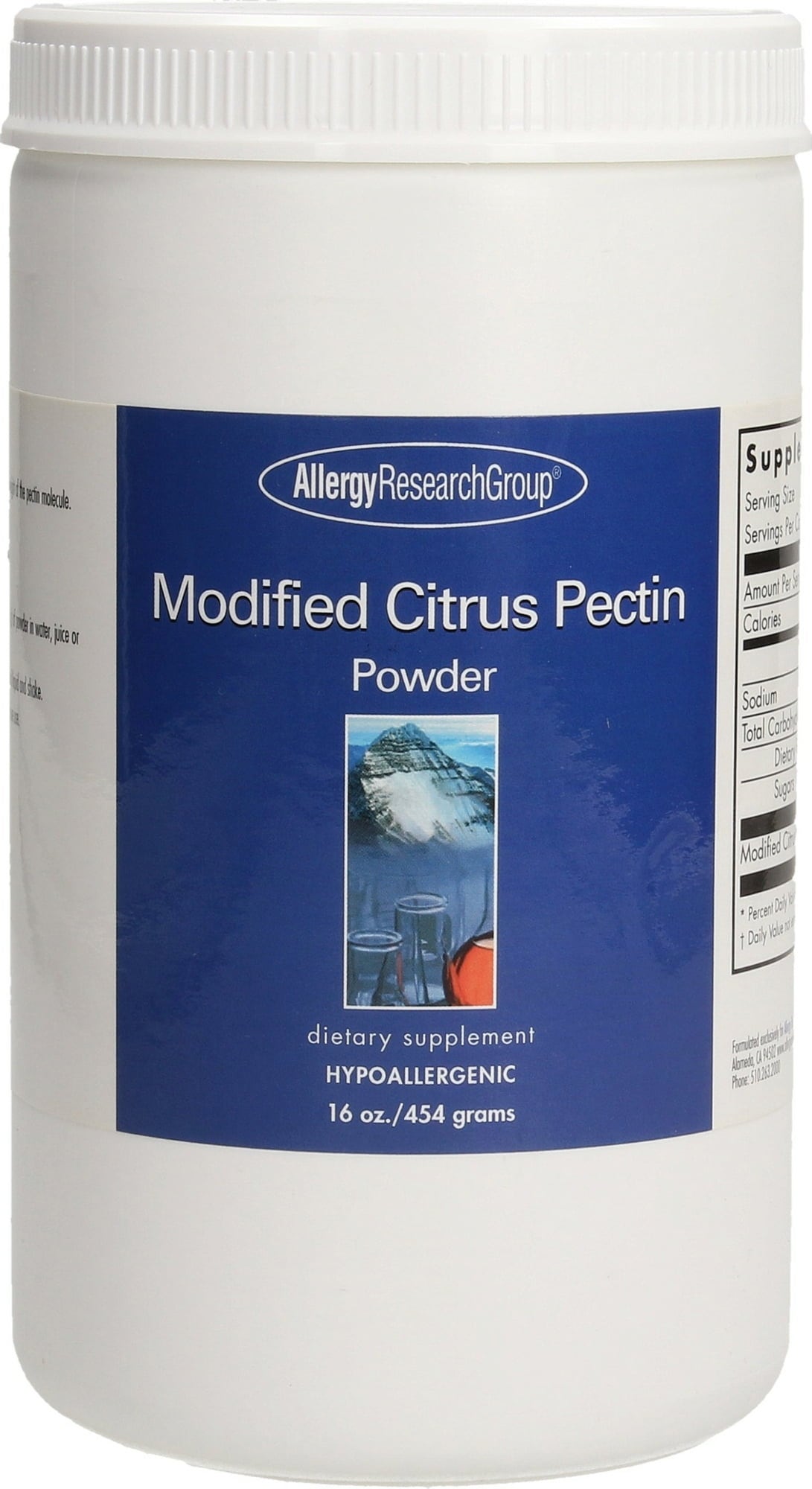 Allergy Research Modifiziertes Zitruspektin Pulver - 454 g