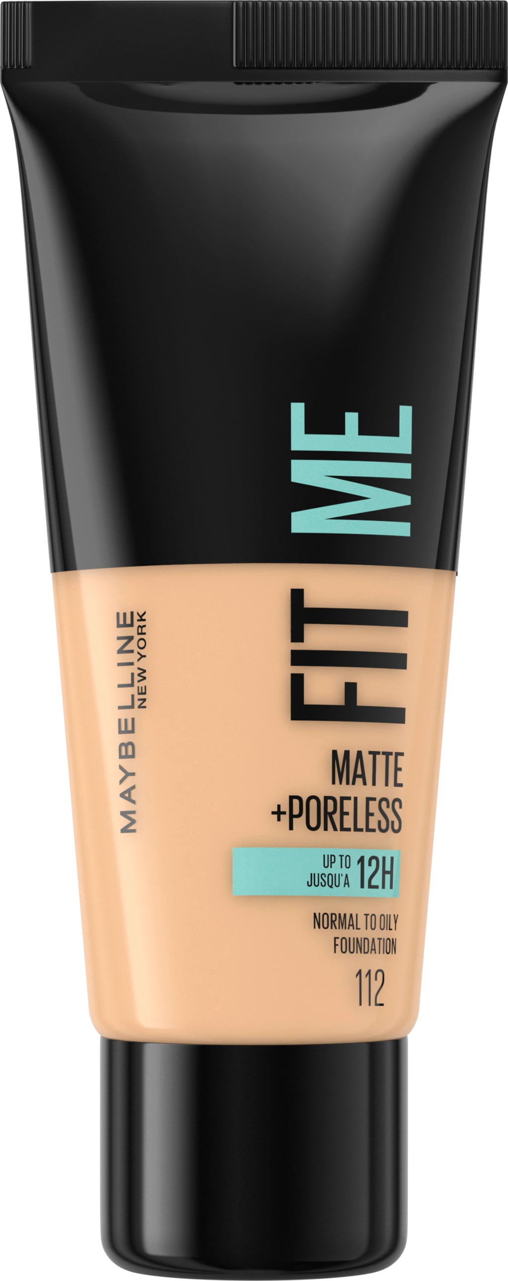 MAYBELLINE NEW YORK Fit Me Matte&Poreless Make-Up - 112 - Soft Beige